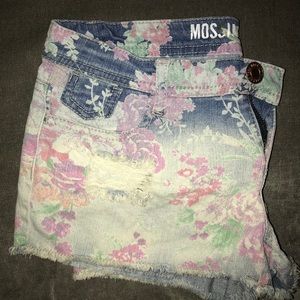 Flower print shorts